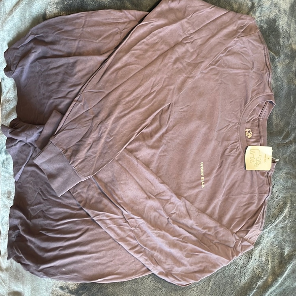 Ivory Ella Oversized Long Sleeve